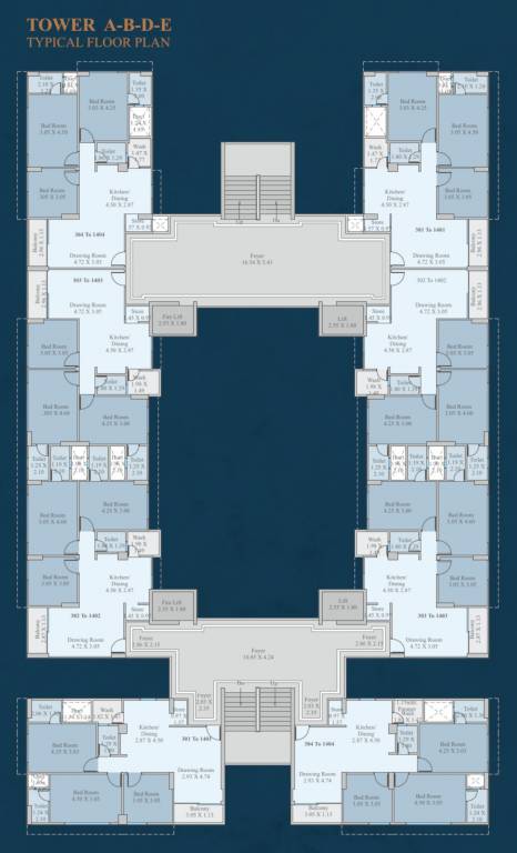 Serenity Satyam Floor plan